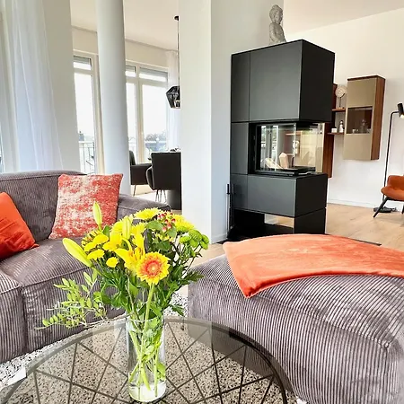 Apartment Villa Wiederkehr Penthouse Rügen Living