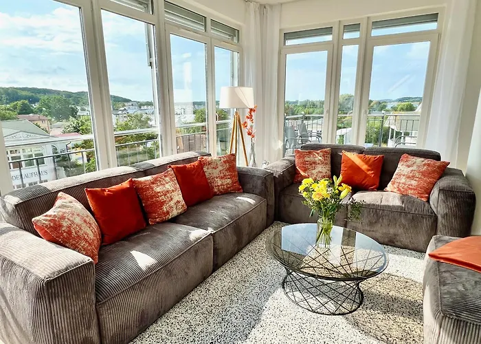 Villa Wiederkehr Penthouse Rügen Living Sellin (Rugen)