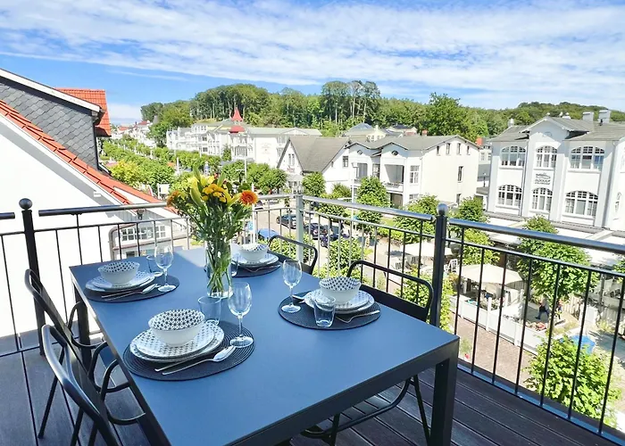Apartment Villa Wiederkehr Penthouse Rügen Living