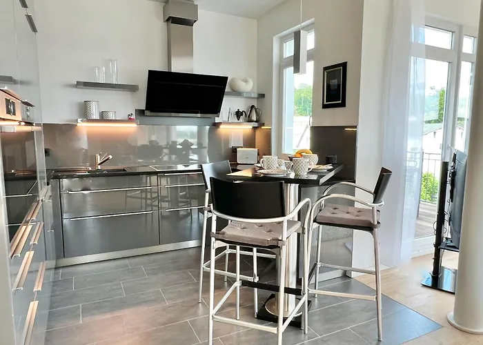 Villa Wiederkehr Penthouse Rügen Living Sellin (Rugen)