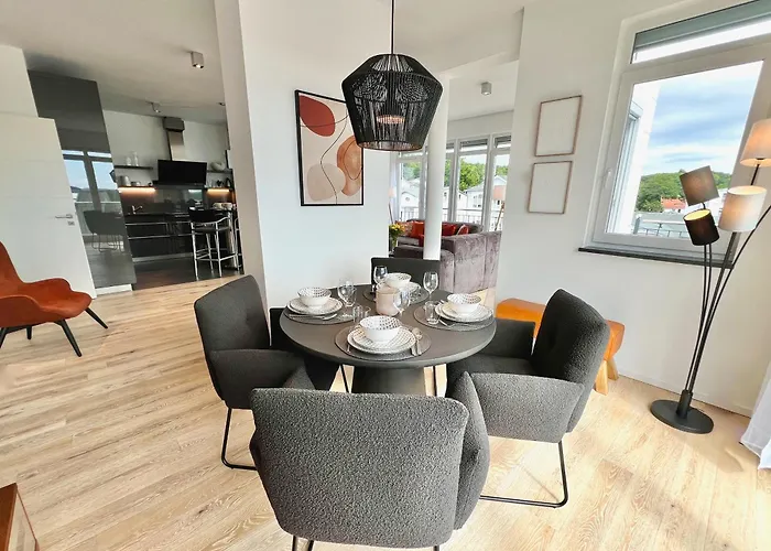 Villa Wiederkehr Penthouse Rügen Living Sellin (Rugen)