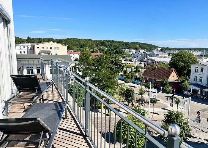Villa Wiederkehr Penthouse Rügen Living *