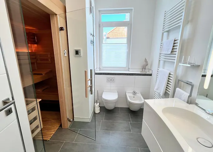 Villa Wiederkehr Penthouse Rügen Living